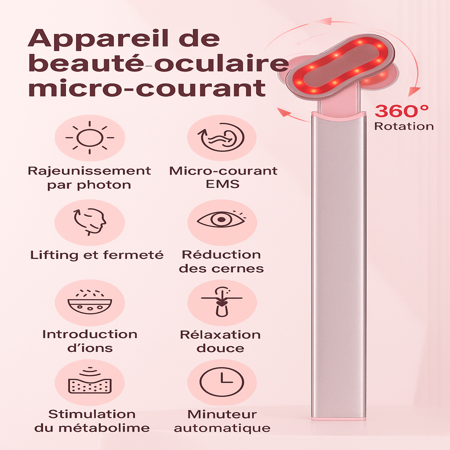 Stylo de Massage Éclat des Yeux