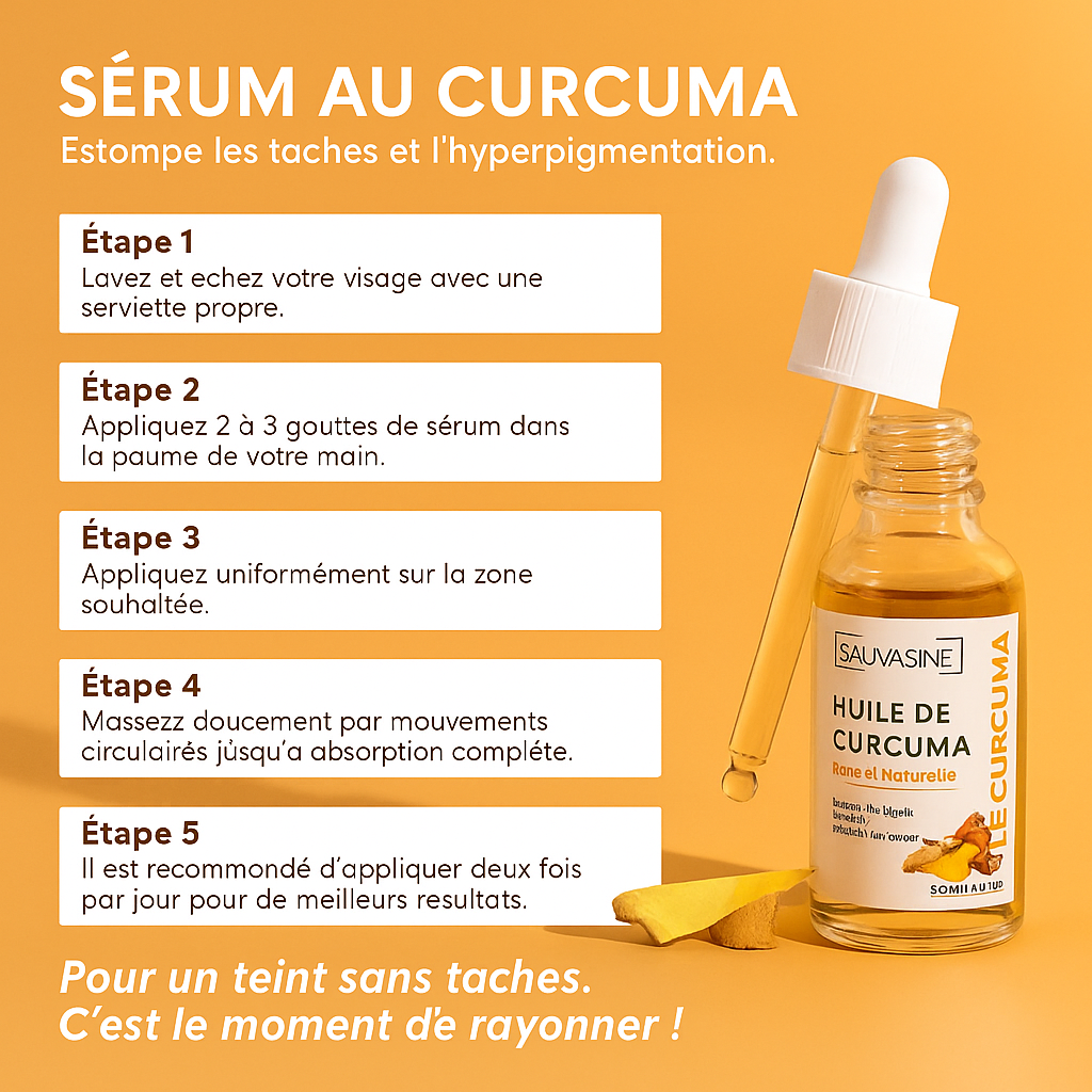 Sérum Éclat Curcuma