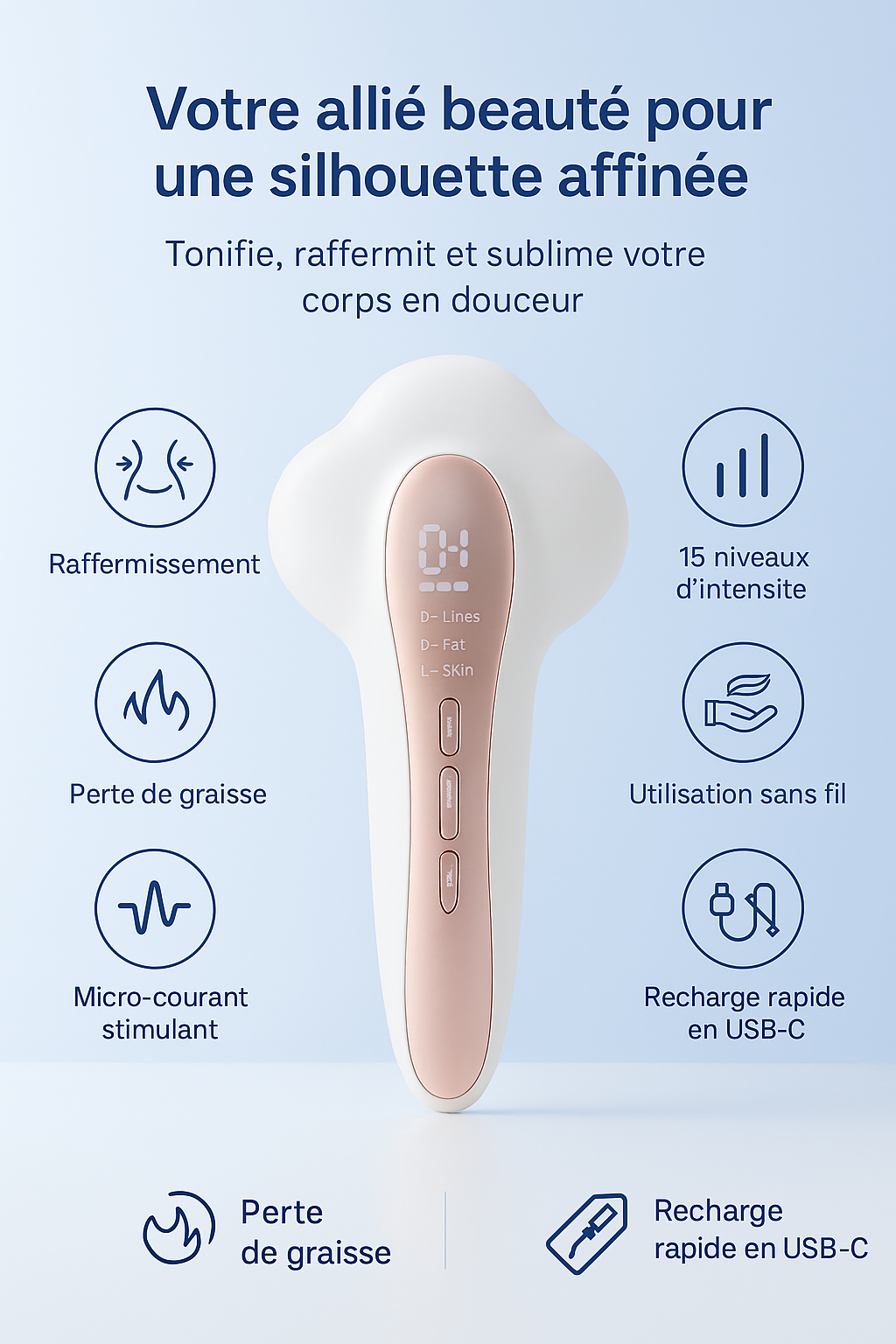 Masseur Électrique Brûleur de Graisse