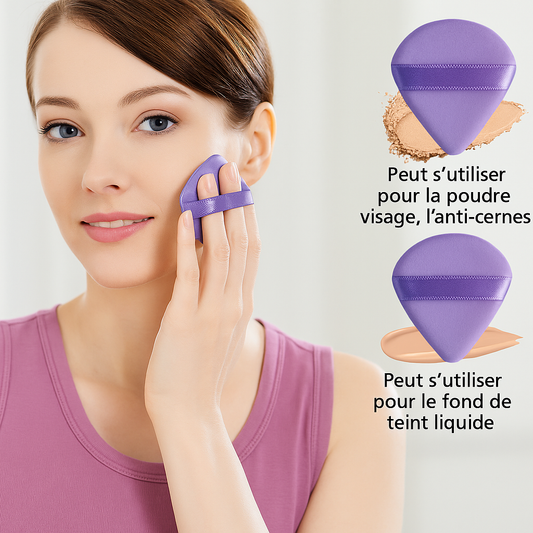 Collection de Houppettes Mauves