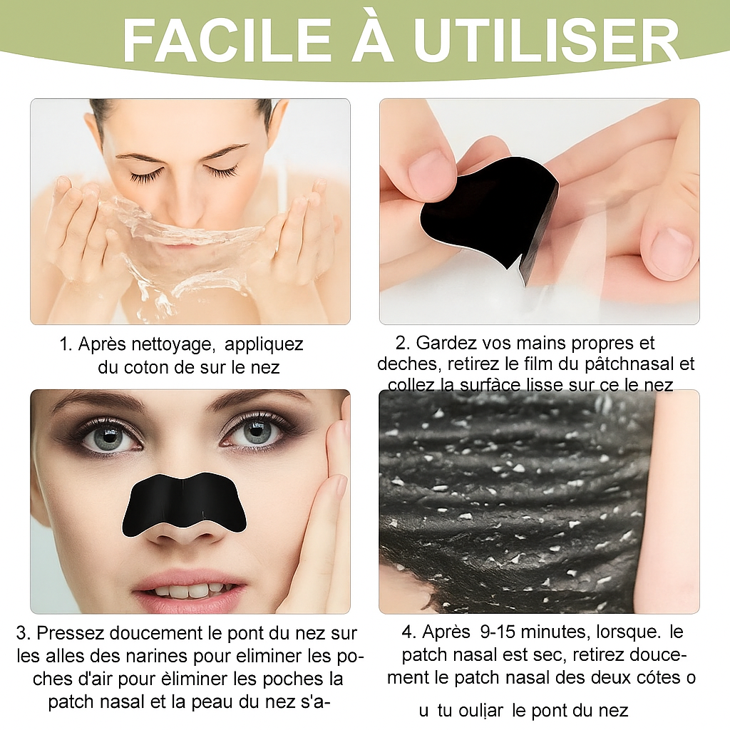 Bandes Peel-Off Anti-Points Noirs