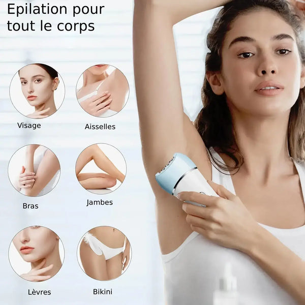 Épilateur Électrique Douceur Féminine